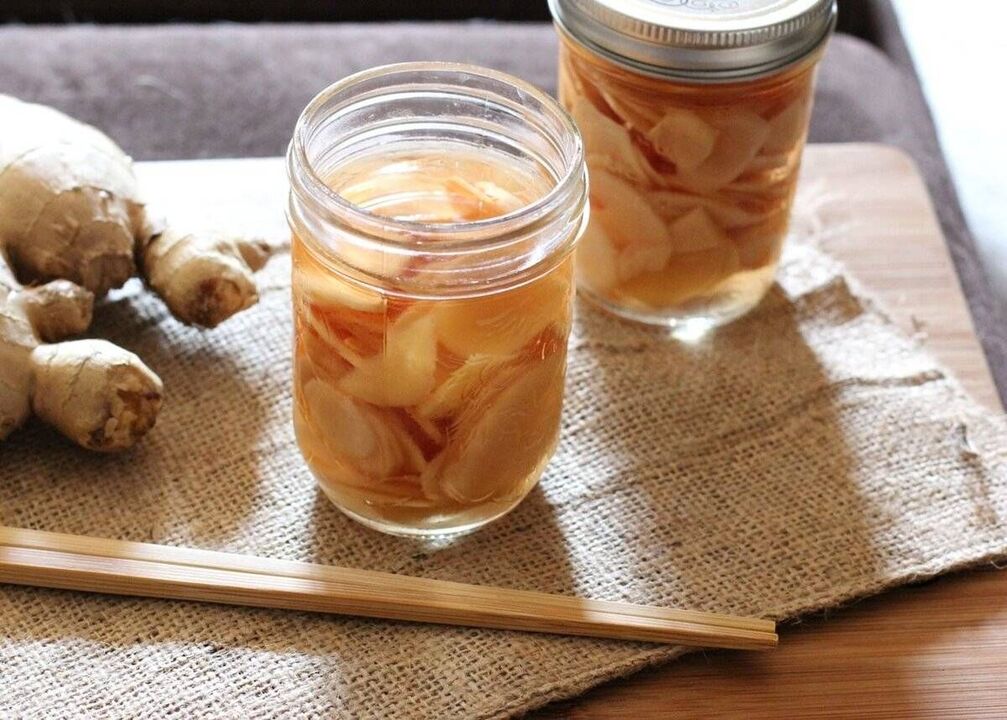 alcohol tincture of ginger